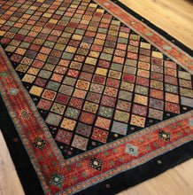 Load image into Gallery viewer, Vegetable Dye Ghashghaei Persian Area Rug 6x9 One of a Kind
