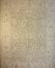 Load image into Gallery viewer,  "colorful oushak rugs" "modern oushak rug" "where to buy oushak rugs" "hand knotted oushak rugs" "oushak rugs" "oushak rugs 9x12"
