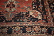 Load image into Gallery viewer, "heriz serapi rugs for sale" "antique heriz serapi rugs" "heriz rug" "heriz rug patterns" "geometric heriz rug" "heriz rug value"
