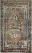 Load image into Gallery viewer, "anatolian rugs" "oushak rugs" "vintage anatolian rug" "oriental rugs" "carpet"
