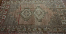 Load image into Gallery viewer, "anatolian rugs" "oushak rugs" "vintage anatolian rug" "oriental rugs" "carpet"
