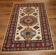 Load image into Gallery viewer, "antique kazak rug" "kazak rug origin" "antique kazak rugs for sale" "kazak rugs" "gabbeh rugs" "oushak rugs"
