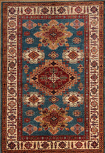 Load image into Gallery viewer, "antique kazak rug" "kazak rug origin" "antique kazak rugs for sale" "kazak rugs" "gabbeh rugs" "oushak rugs"
