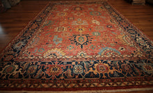 Load image into Gallery viewer, "heriz serapi rugs for sale" "antique heriz serapi rugs" "heriz rug" "heriz rug patterns" "geometric heriz rug" "heriz rug value"
