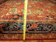 Load image into Gallery viewer, "heriz serapi rugs for sale" "antique heriz serapi rugs" "heriz rug" "heriz rug patterns" "geometric heriz rug" "heriz rug value"
