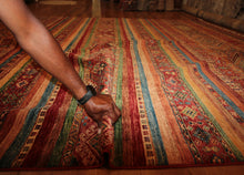 Load image into Gallery viewer, "antique kazak rug" "kazak rug origin" "antique kazak rugs for sale" "kazak rugs" "gabbeh rugs" "oushak rugs"
