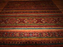 Load image into Gallery viewer, "antique kazak rug" "kazak rug origin" "antique kazak rugs for sale" "kazak rugs" "gabbeh rugs" "oushak rugs"
