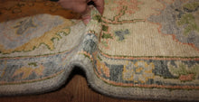Load image into Gallery viewer, "colorful oushak rugs" "modern oushak rugs" "hand knotted oushak rugs" "Turkish Oushak rugs " "oushak rugs"

