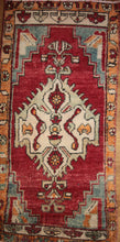 Load image into Gallery viewer, "anatolian rugs" "oushak rugs" "vintage anatolian rug" "oriental rugs" "carpet"
