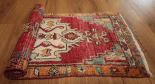 Load image into Gallery viewer, "anatolian rugs" "oushak rugs" "vintage anatolian rug" "oriental rugs" "carpet"
