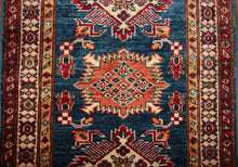 Load image into Gallery viewer, "antique kazak rug" "kazak rug origin" "antique kazak rugs for sale" "kazak rugs" "gabbeh rugs" "oushak rugs"
