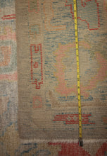 Load image into Gallery viewer, "colorful oushak rugs" "modern oushak rug" "where to buy oushak rugs" "hand knotted oushak rugs" "oushak rugs" "oushak rugs for sale"
