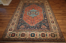 Load image into Gallery viewer, "heriz rug" "heriz serapi rugs for sale" "antique heriz serapi rugs" "heriz rug patterns" "heriz rug value" "persian heriz rug"
