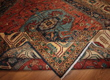 Load image into Gallery viewer, "heriz rug" "heriz serapi rugs for sale" "antique heriz serapi rugs" "heriz rug patterns" "heriz rug value" "persian heriz rug"
