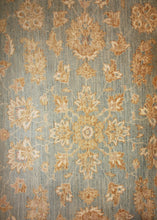 Load image into Gallery viewer, "colorful oushak rugs" "modern oushak rug" "where to buy oushak rugs" "hand knotted oushak rugs" "oushak rugs" "oushak rugs for sale"
