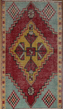 Load image into Gallery viewer, "anatolian rugs" "oushak rugs" "vintage anatolian rug" "oriental rugs" "carpet"
