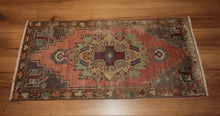 Load image into Gallery viewer, "anatolian rugs" "oushak rugs" "vintage anatolian rug" "oriental rugs" "carpet"
