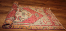Load image into Gallery viewer, "anatolian rugs" "oushak rugs" "vintage anatolian rug" "oriental rugs" "carpet"
