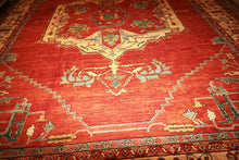 Load image into Gallery viewer, "heriz serapi rugs for sale" "antique heriz serapi rugs" "heriz rug" "heriz rug patterns" "geometric heriz rug" "heriz rug value"
