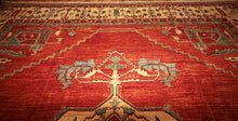 Load image into Gallery viewer, "heriz serapi rugs for sale" "antique heriz serapi rugs" "heriz rug" "heriz rug patterns" "geometric heriz rug" "heriz rug value"
