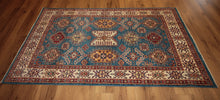 Load image into Gallery viewer, "antique kazak rug" "kazak rug origin" "antique kazak rugs for sale" "kazak rugs" "gabbeh rugs" "oushak rugs"
