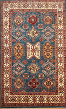 Load image into Gallery viewer, "antique kazak rug" "kazak rug origin" "antique kazak rugs for sale" "kazak rugs" "gabbeh rugs" "oushak rugs"
