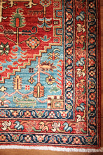 Load image into Gallery viewer, "heriz serapi rugs for sale" "antique heriz serapi rugs" "heriz rug" "heriz rug patterns" "geometric heriz rug" "heriz rug value"
