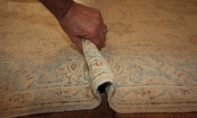 Load image into Gallery viewer, "colorful oushak rugs" "modern oushak rugs" "hand knotted oushak rugs" "Turkish Oushak rugs " "oushak rugs"
