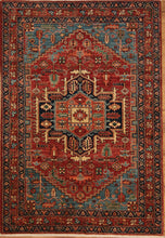 Load image into Gallery viewer, "heriz serapi rugs for sale" "antique heriz serapi rugs" "heriz rug" "heriz rug patterns" "geometric heriz rug" "heriz rug value"
