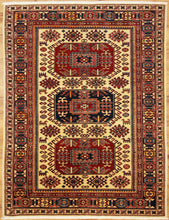 Load image into Gallery viewer, "antique kazak rug" "kazak rug origin" "antique kazak rugs for sale" "kazak rugs" "gabbeh rugs" "oushak rugs"
