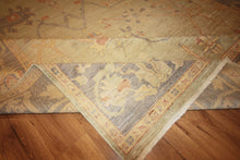 Load image into Gallery viewer, "colorful oushak rugs" "modern oushak rugs" "hand knotted oushak rugs" "Turkish Oushak rugs " "oushak rugs"
