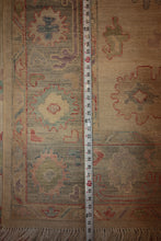 Load image into Gallery viewer, "colorful oushak rugs" "modern oushak rugs" "hand knotted oushak rugs" "Turkish Oushak rugs " "oushak rugs"
