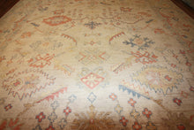 Load image into Gallery viewer, "colorful oushak rugs" "modern oushak rugs" "hand knotted oushak rugs" "Turkish Oushak rugs " "oushak rugs"
