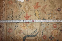 Load image into Gallery viewer, "colorful oushak rugs" "modern oushak rugs" "hand knotted oushak rugs" "Turkish Oushak rugs " "oushak rugs"

