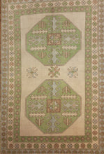 Load image into Gallery viewer, "colorful oushak rugs" "modern oushak rugs" "hand knotted oushak rugs" "Turkish Oushak rugs " "oushak rugs"
