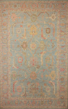 Load image into Gallery viewer, Vegetable Dye Oushak Oriental Area Rug 6x9 One of a Kind
