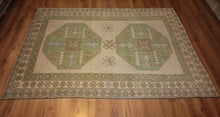 Load image into Gallery viewer, "colorful oushak rugs" "modern oushak rugs" "hand knotted oushak rugs" "Turkish Oushak rugs " "oushak rugs"
