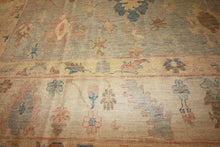 Load image into Gallery viewer, "colorful oushak rugs" "modern oushak rugs" "hand knotted oushak rugs" "Turkish Oushak rugs " "oushak rugs"
