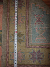 Load image into Gallery viewer, "colorful oushak rugs" "modern oushak rugs" "hand knotted oushak rugs" "Turkish Oushak rugs " "oushak rugs"
