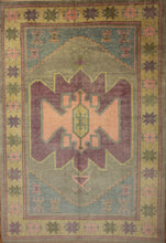 Load image into Gallery viewer, "colorful oushak rugs" "modern oushak rugs" "hand knotted oushak rugs" "Turkish Oushak rugs " "oushak rugs"
