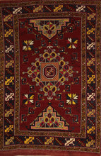 Load image into Gallery viewer, Geometric Anatolian Turkish Area Rug 5x7 One of a Kind
