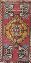 Load image into Gallery viewer, Vegetable Dye Anatolian Vintage Turkish Rugs 2x3 One of a Kind
